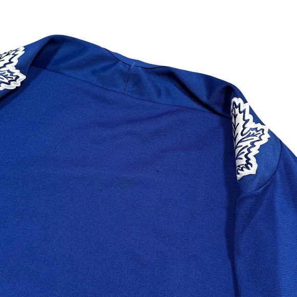 Vintage 90s CCM Toronto Maple Leafs Logo Blue Home Hockey Jersey Mens Medium - Picture 10 of 13